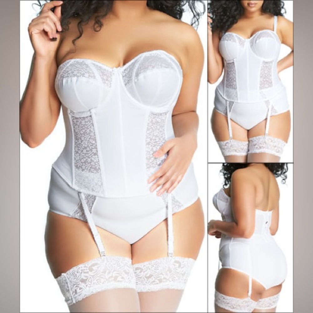 Goddess Adelaide Underwire Basque Longline Bra